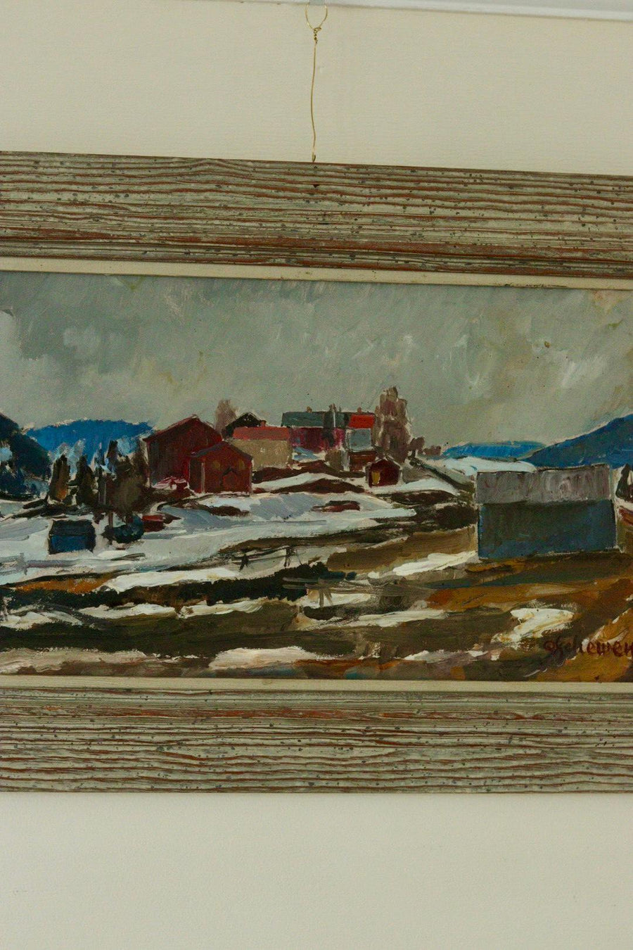 "Sjalandsbyn Nordingra" – OLLE VON SCHEWEN
