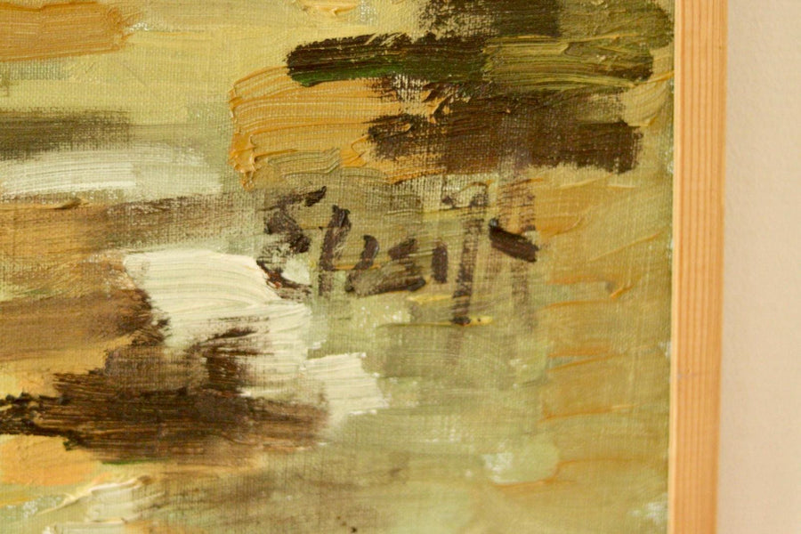 Original Swedish Oil on Canvas – “Landscape”