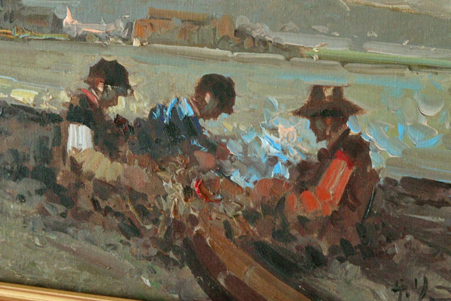 "Figures by the Sea" by Antonio Pecoraro