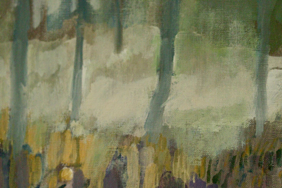 “Crocus in the Garden” by Hildegard Falk