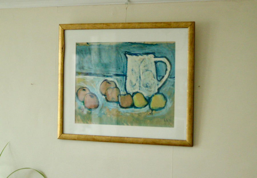 Original Swedish Pastel on Paper – By LAGE LINDELL