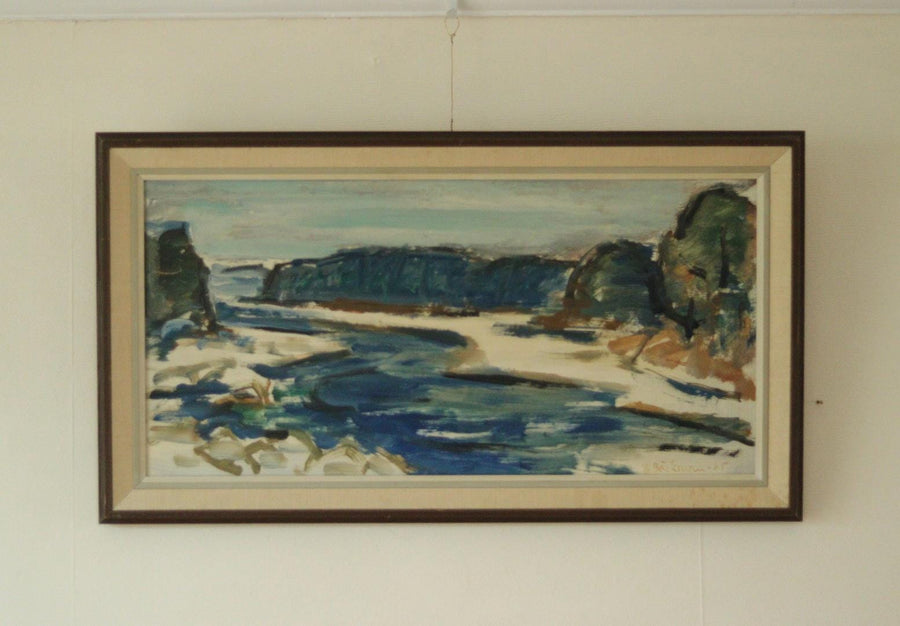 Landscape (House Motif) – MAURICE DE VLAMINCK