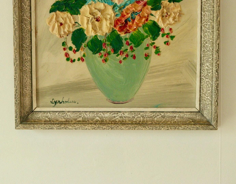 "Floral Impasto Still Life" – SYSHOLM