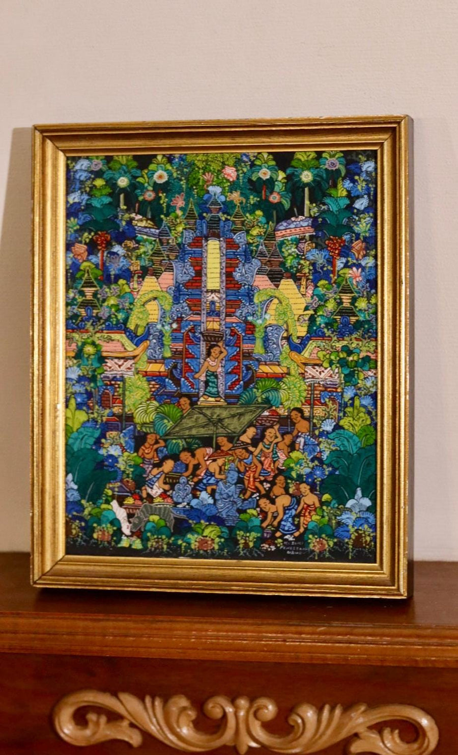 Original Balinese Oil on Canvas - Ubud Young Artists