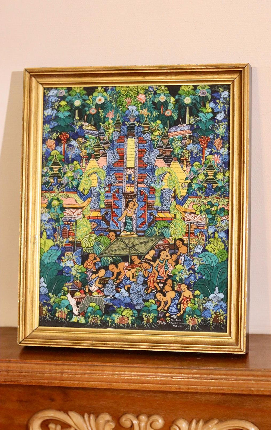 Original Balinese Oil on Canvas - Ubud Young Artists
