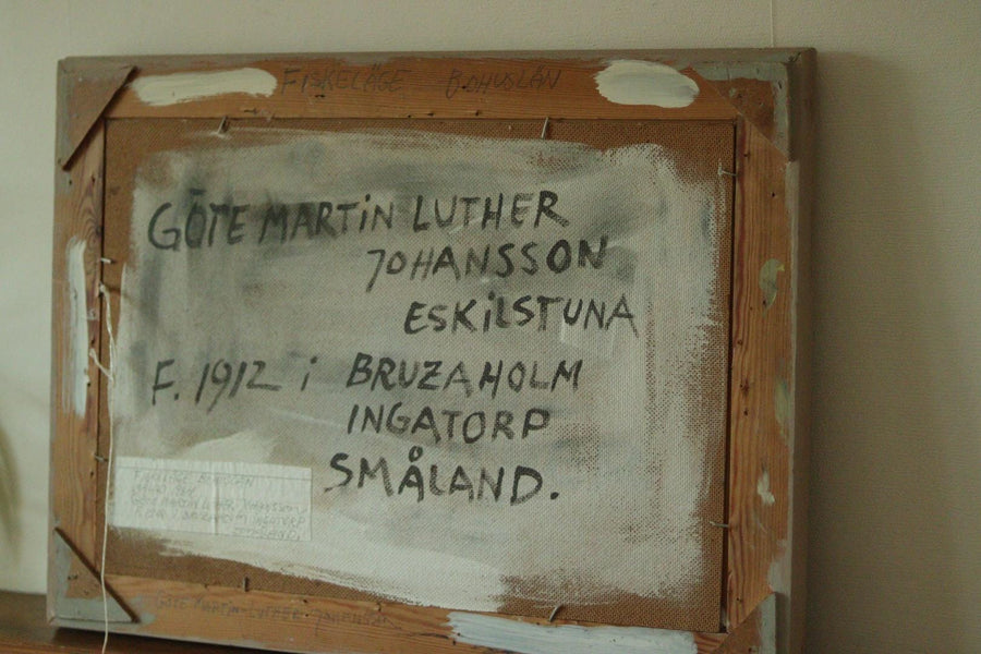 “Fiskeläge Bohuslän” by Göte Johansson