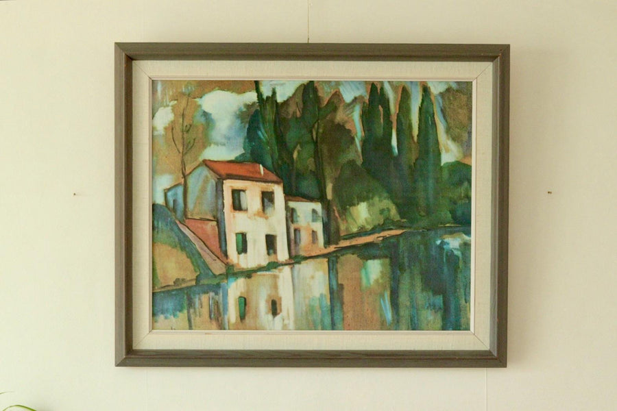 Landscape (House Motif) – MAURICE DE VLAMINCK