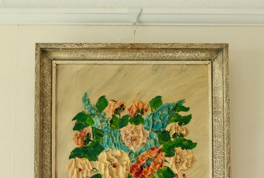 "Floral Impasto Still Life" – SYSHOLM