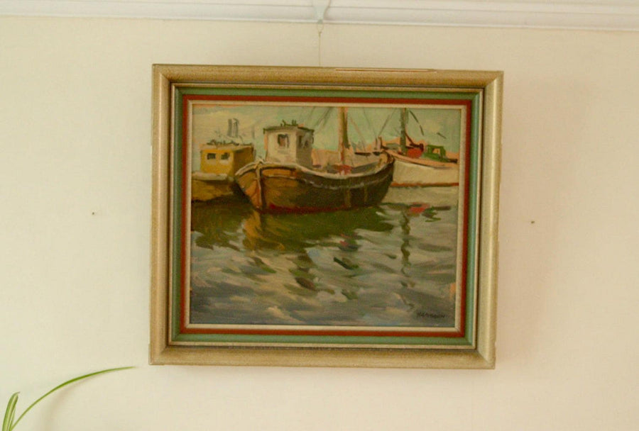 "Boats at Rest" Axel Hamborn