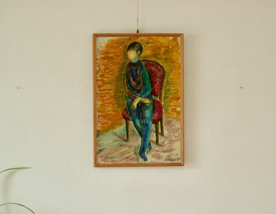 "Sitting Woman" Sir Falk 68