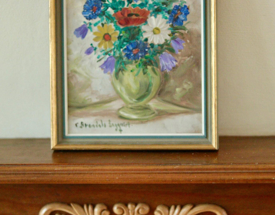 “Floral Still Life” by CARIN BRANDELS ENGQVIST