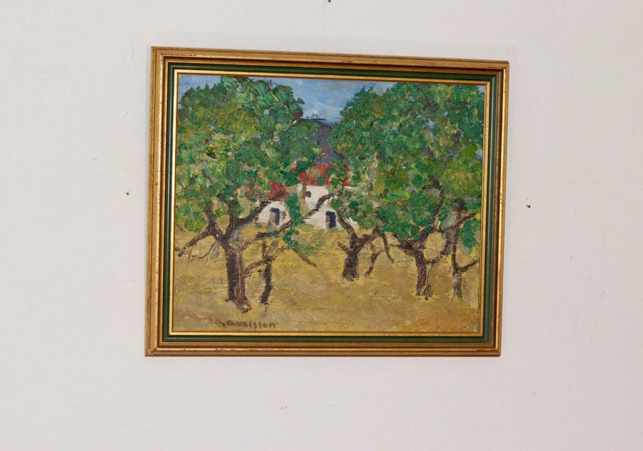 "House Obscured by Trees" – A. Akalsson