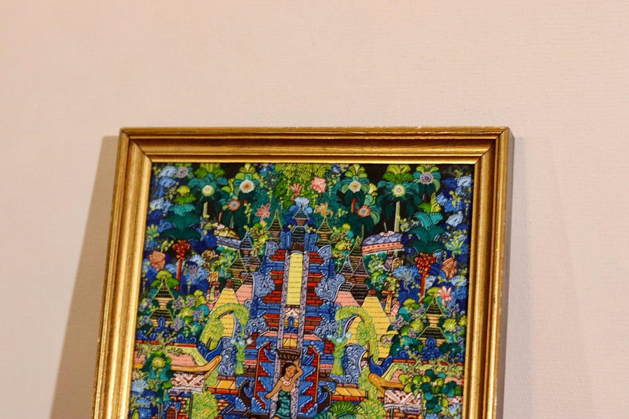 Original Balinese Oil on Canvas - Ubud Young Artists