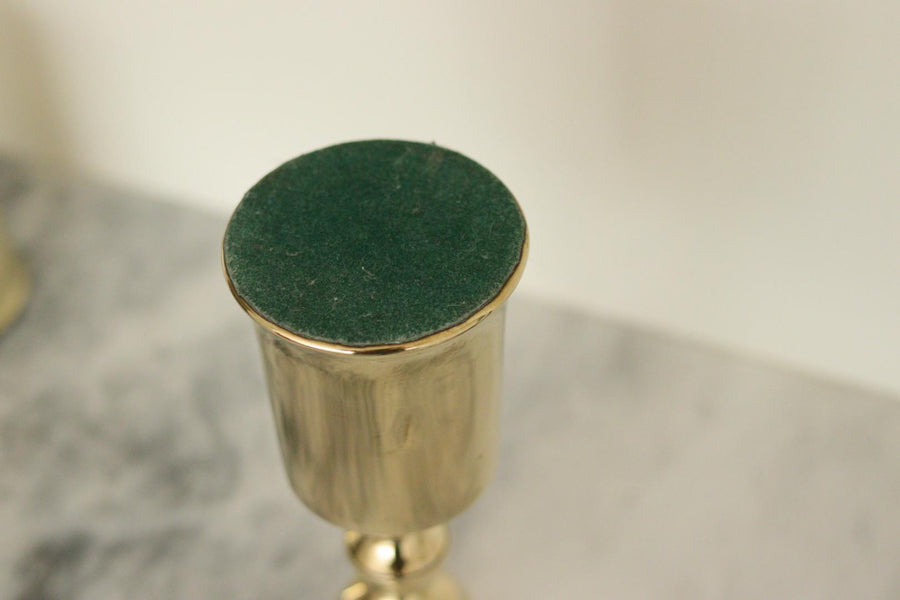 Dansk Copenhagen Brass Candle Holders
