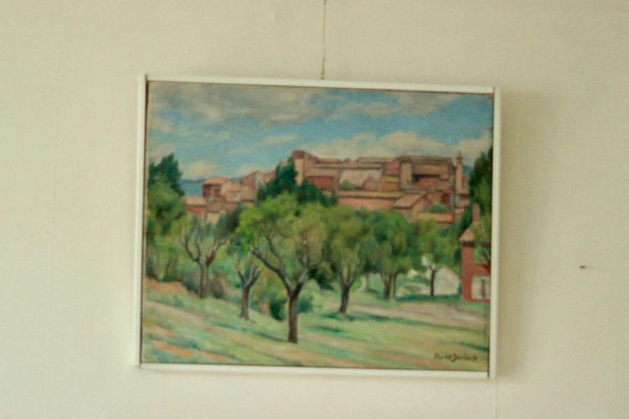 “Town with Trees” by Folke Berlinde