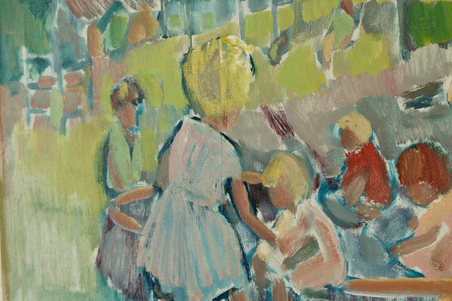 "Children in a Playground" – Nils Sewerin