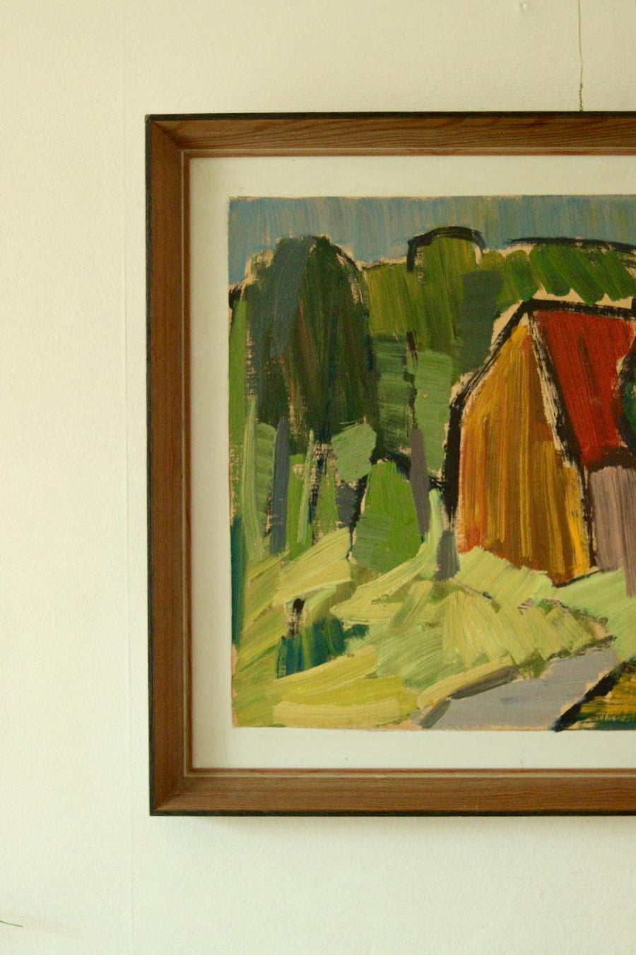 “Cubist Cabin in the Woods” by Gösta Falck