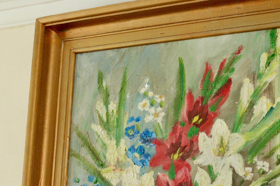 “Still Life Flowers” by Hilding N