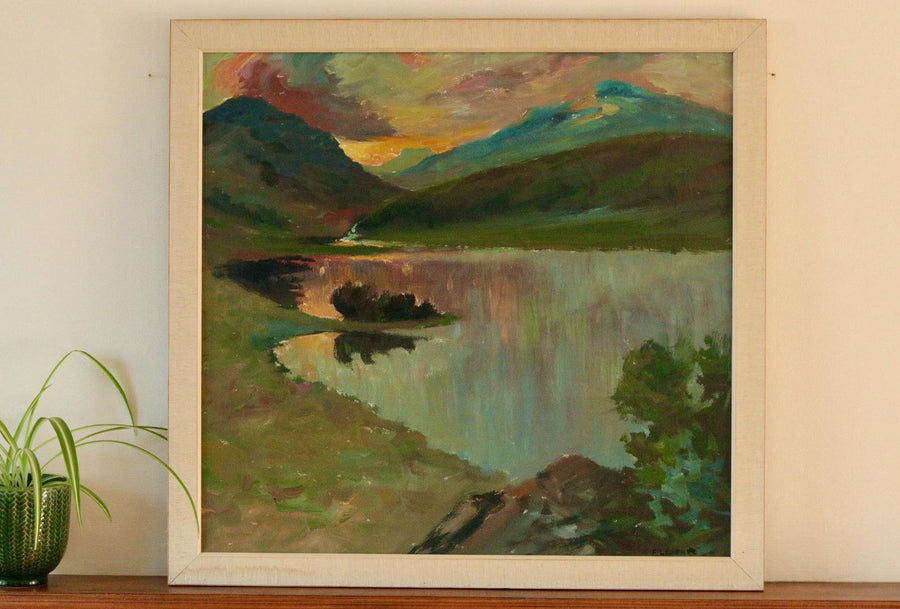 "Serene Landscape" by F. Lorentz