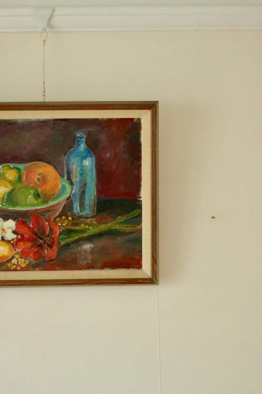 "Still Life, Bottle and Fruit" by Denoran