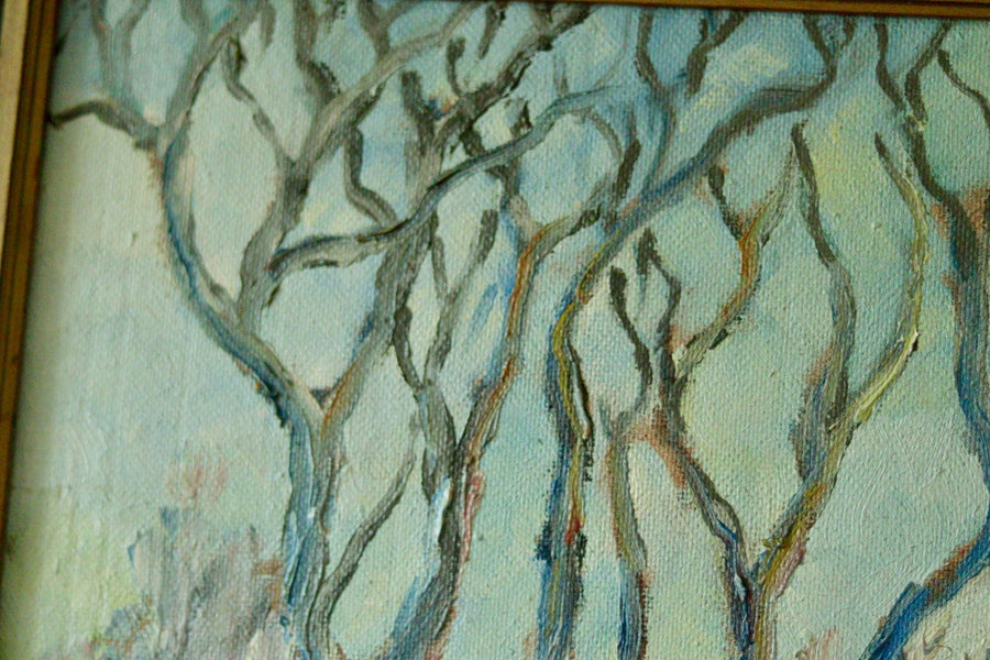 Boat in The Trees  by C.B