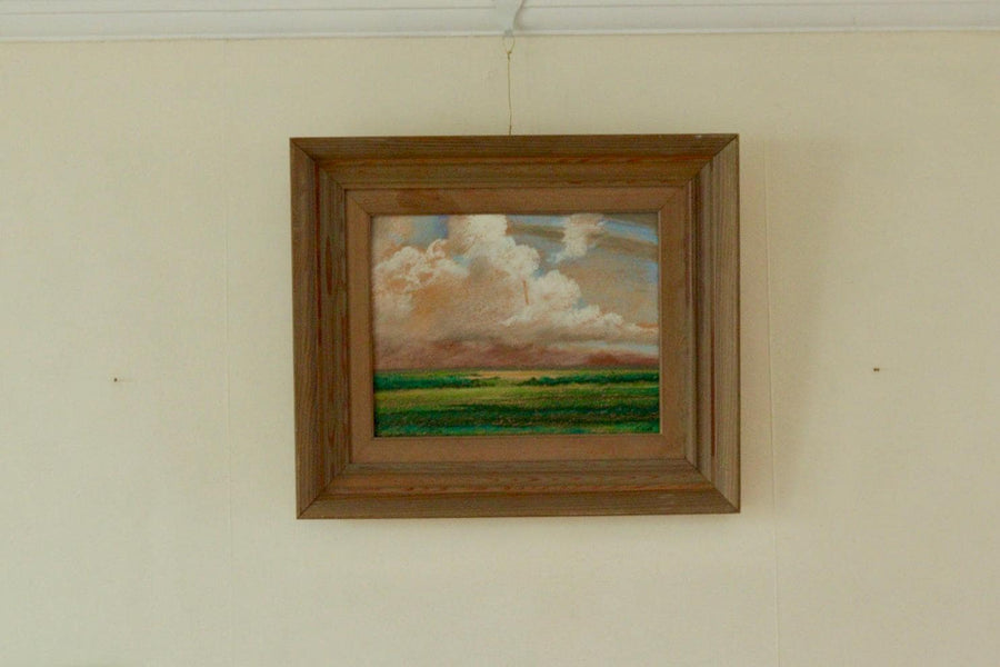 “Sunset Over the Fields” – L Smidt