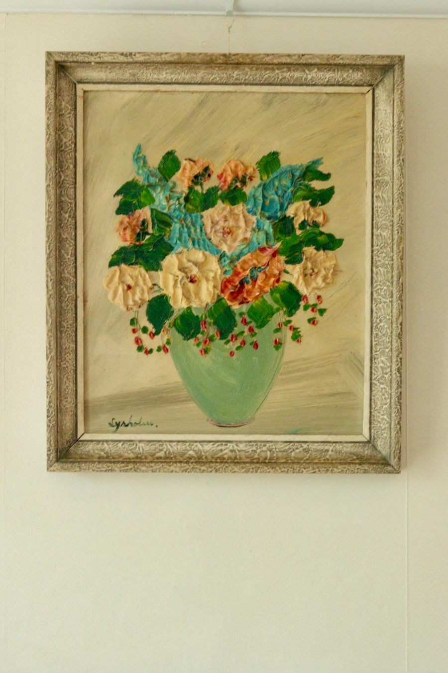 "Floral Impasto Still Life" – SYSHOLM