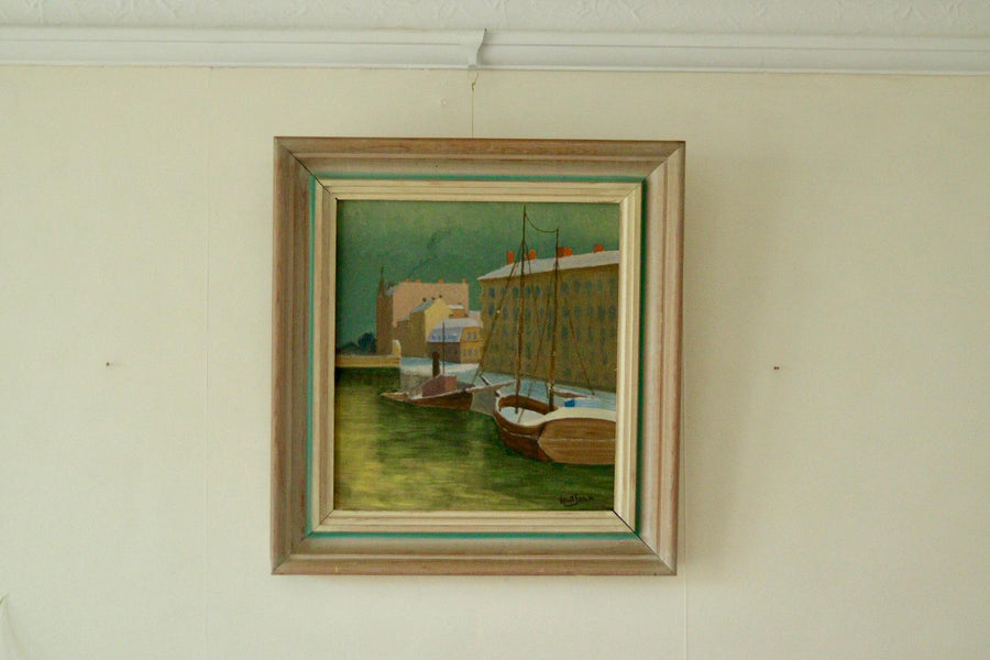“Harbour Side” by Knut Juan