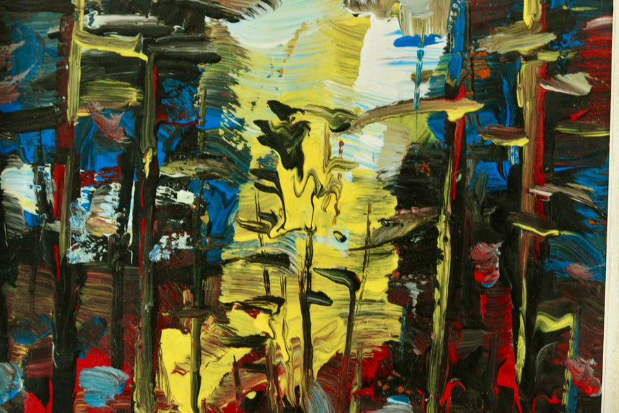 "Tall Trunks in a Large Forest" by Gösta Hilding