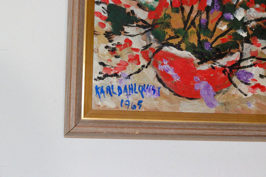 "Floral Still Life" – Karl Dahlqvist