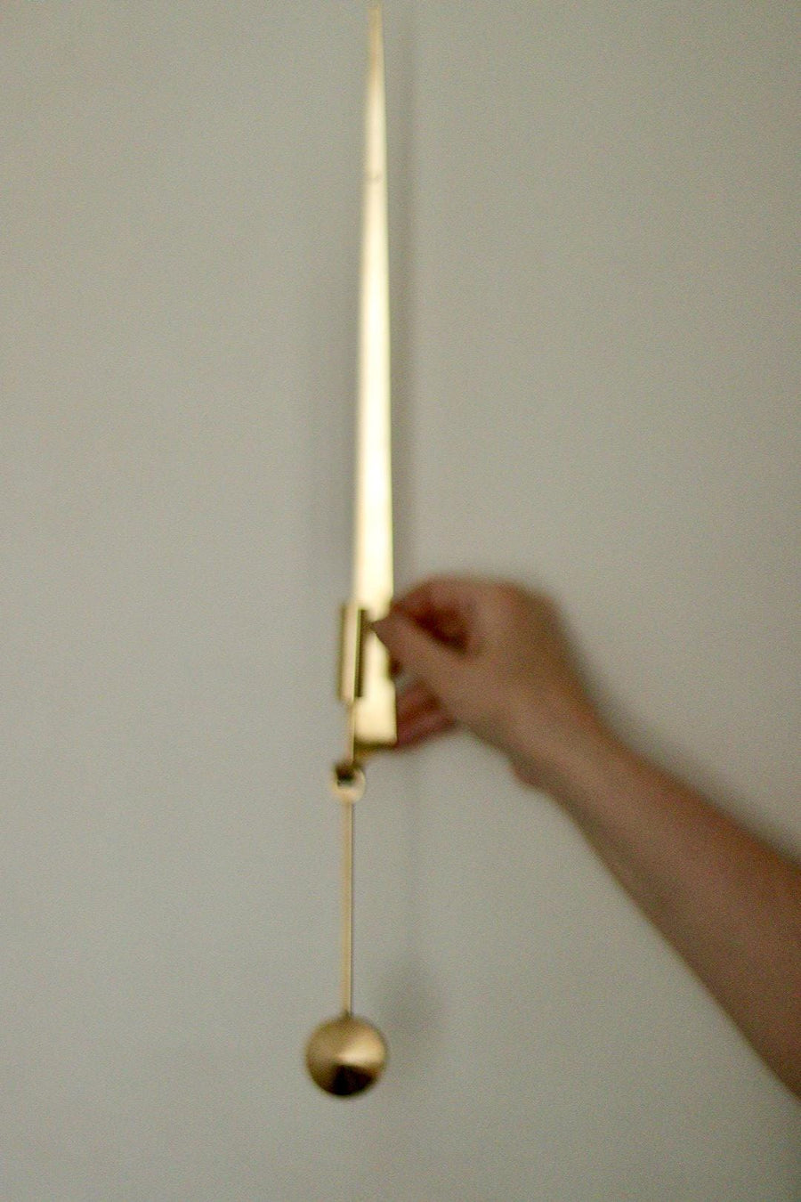 Pair of Swedish Brass Sconces