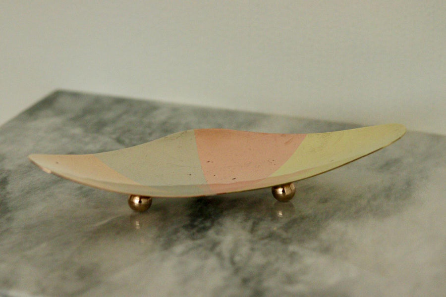 Vintage Mixed Precious Metal Dish